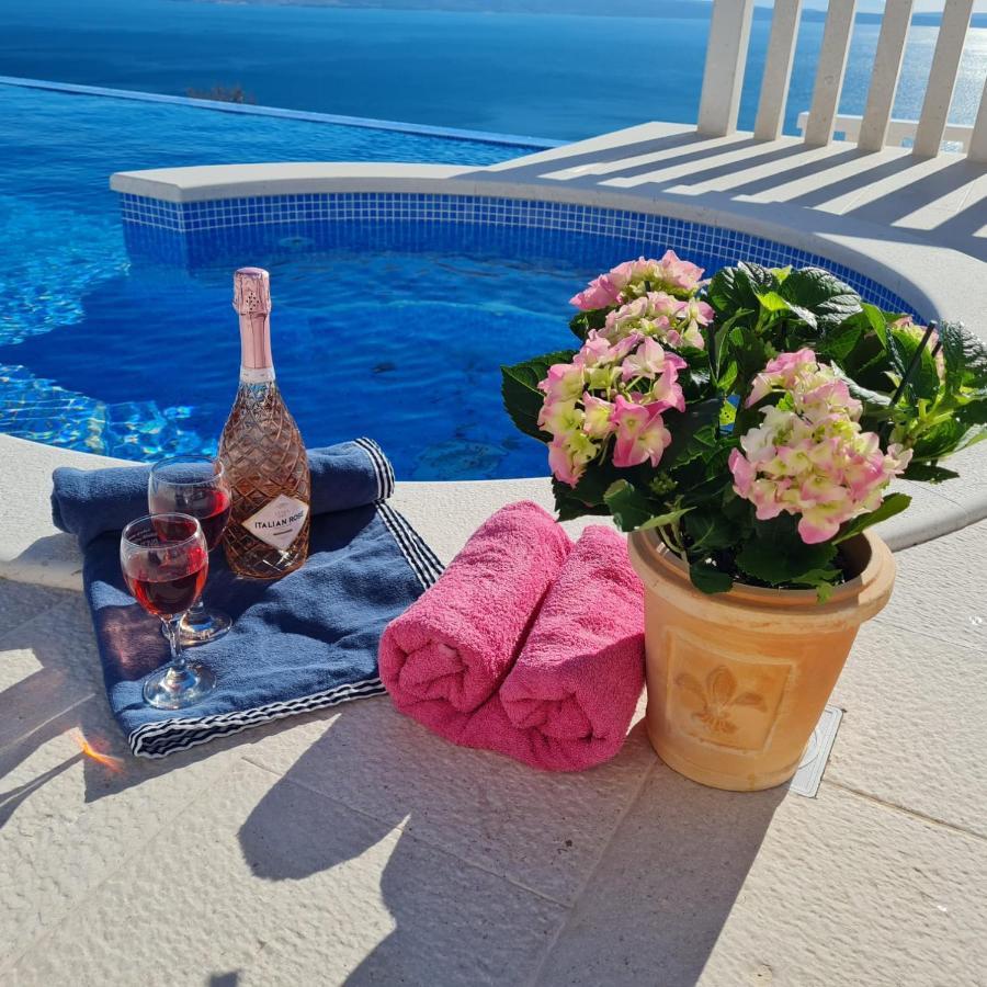 Sea View Luxury Apart Hotel Villa Conte With Swiming Pool And Romantic Spa Подстрана Экстерьер фото