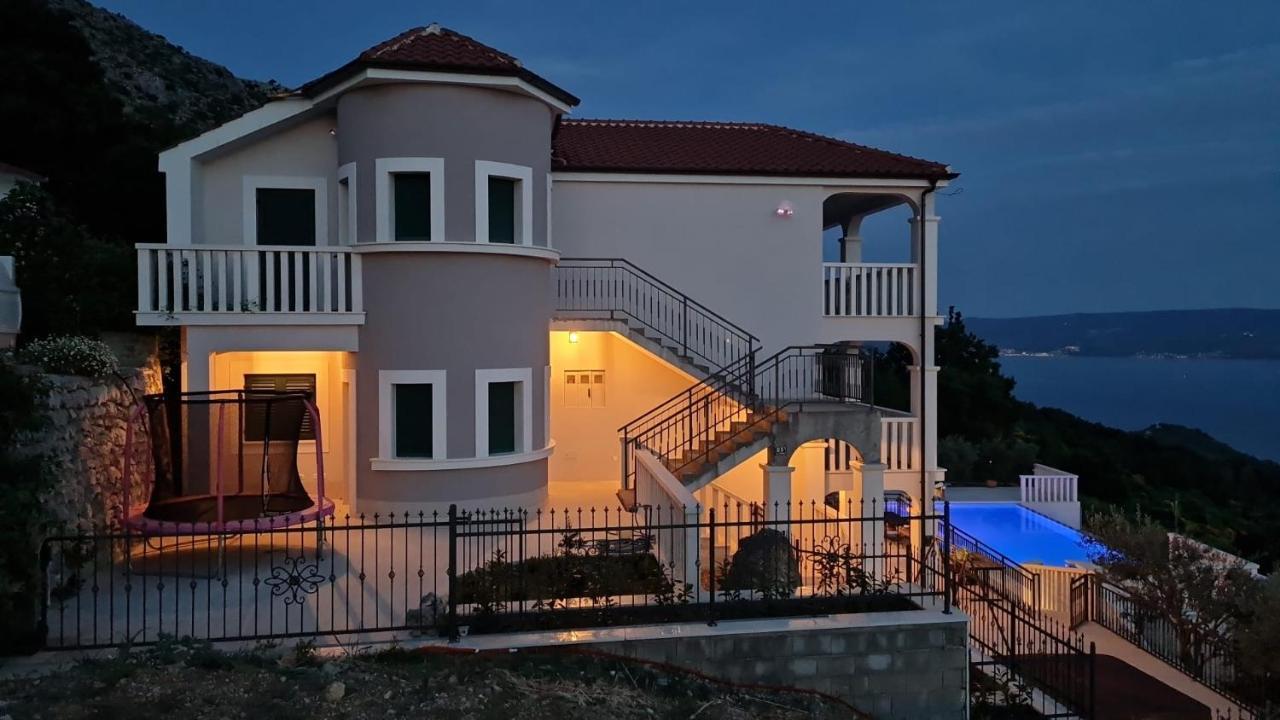 Sea View Luxury Apart Hotel Villa Conte With Swiming Pool And Romantic Spa Подстрана Экстерьер фото