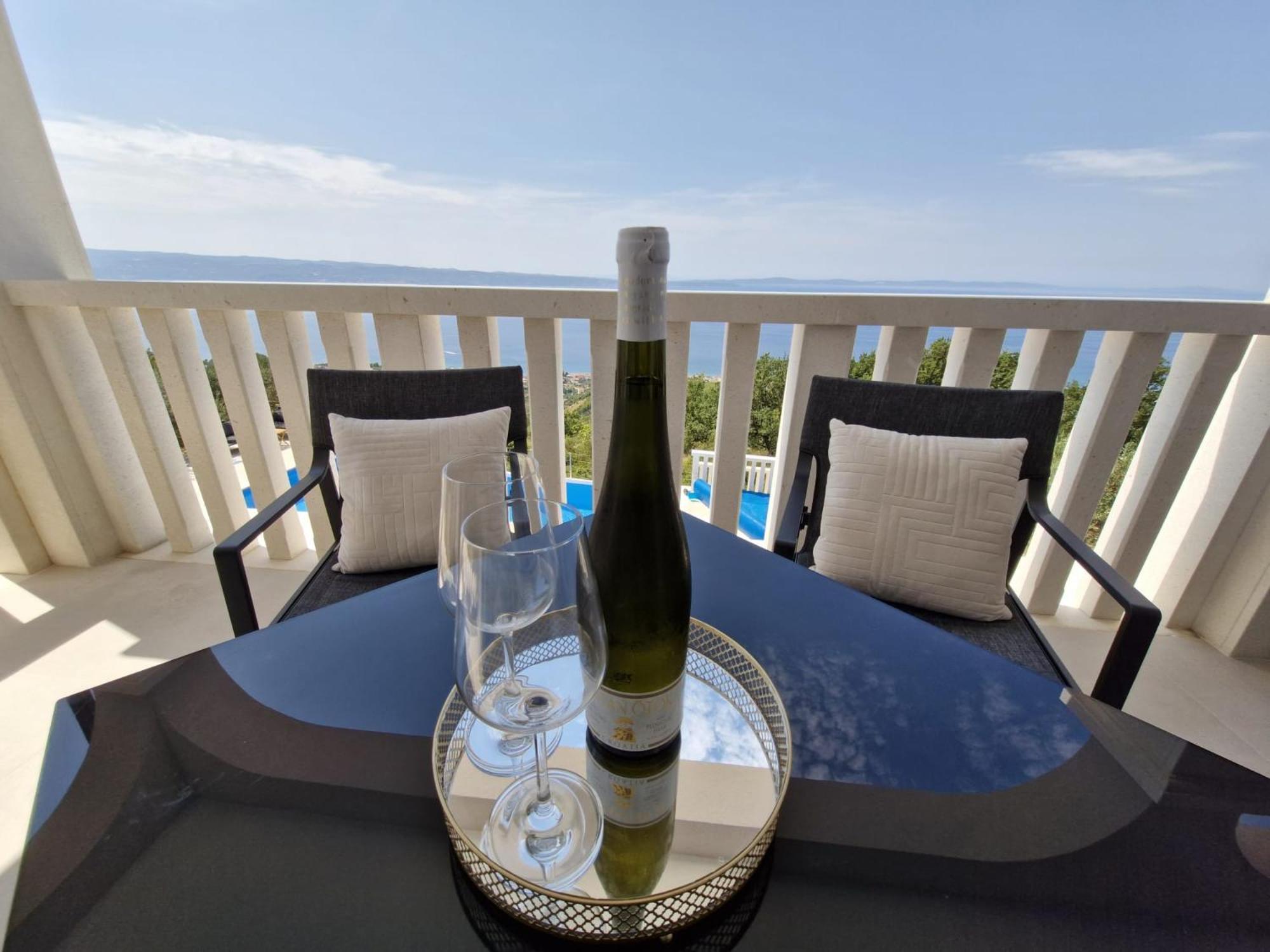 Sea View Luxury Apart Hotel Villa Conte With Swiming Pool And Romantic Spa Подстрана Экстерьер фото